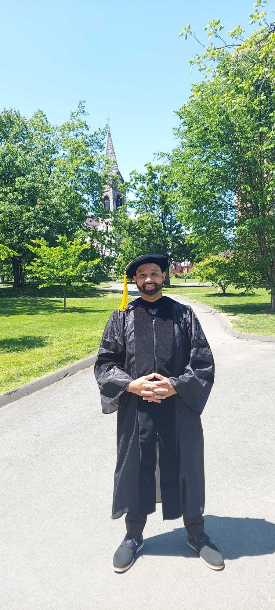 Cap And Gown Full Profile